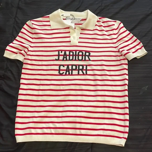 Christian Dior J’adior shirt/top - Picture 1 of 6